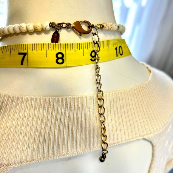 CHICO'S necklace and bracelet set - colorful beads / creamy pastels - Picture 5 of 7